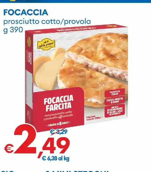 Focaccia farcita