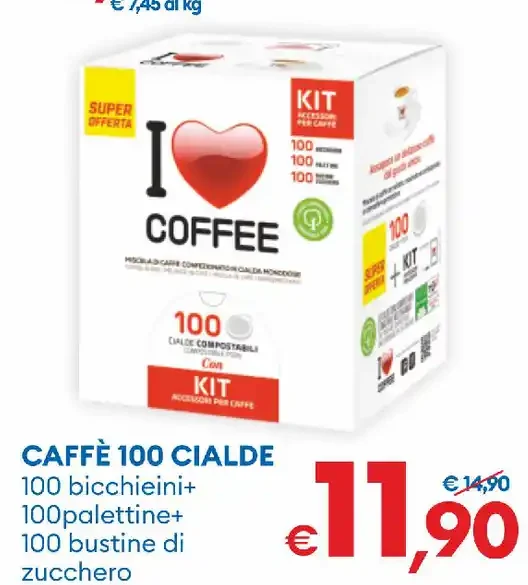 Caffè 100 cialde