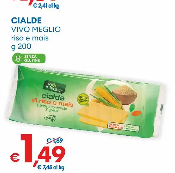 Cialde riso e mais