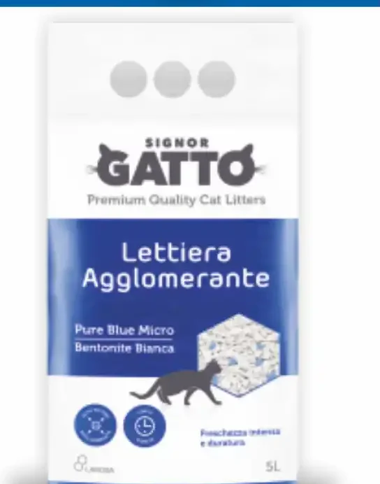 Lettiera agglomerante