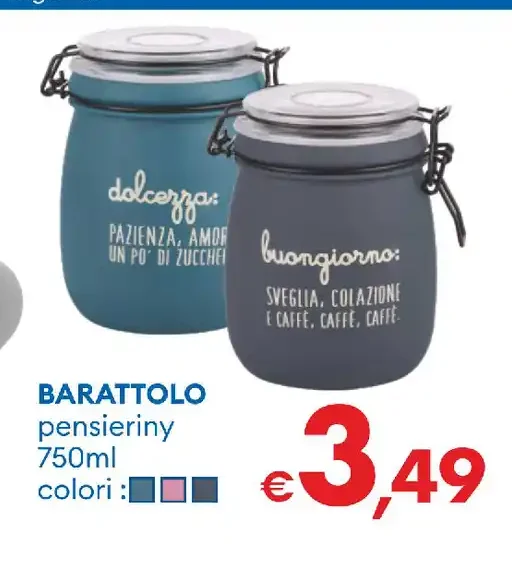 Barattolo pensieriny