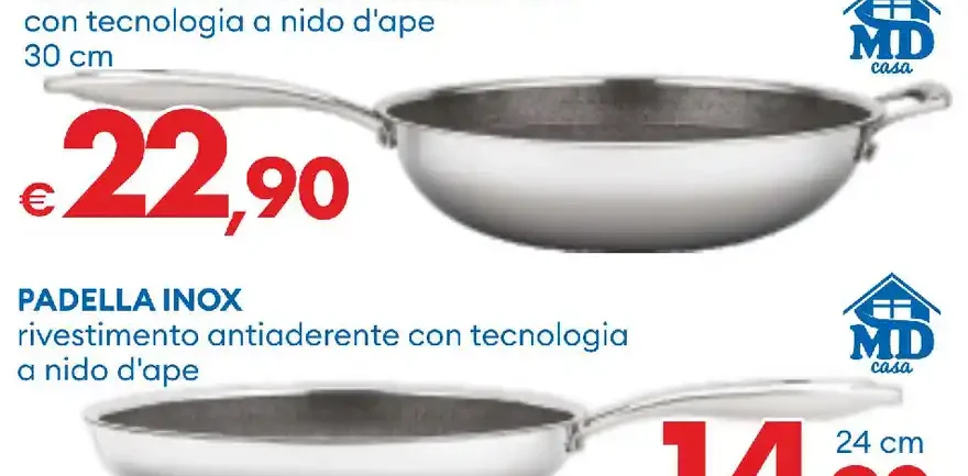 Wok inox