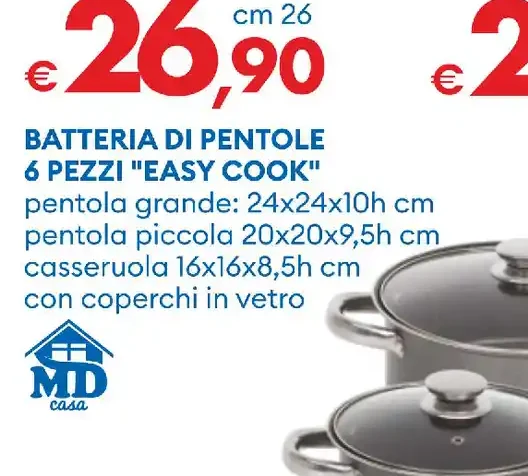 Casseruola/pentola/tegame/padella