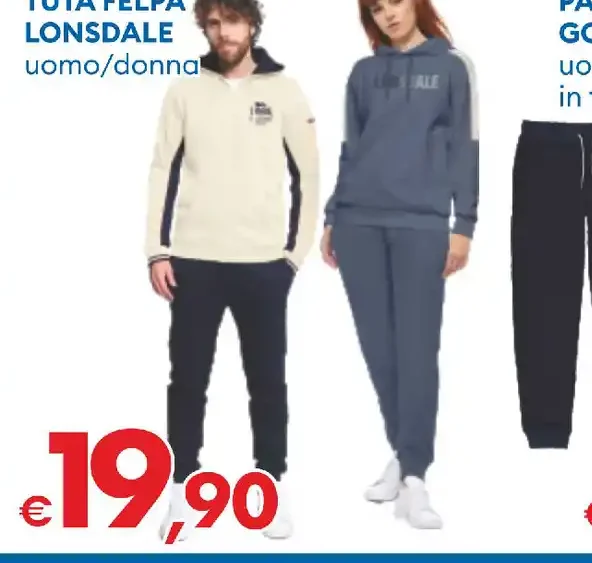 Tuta felpa Lonsdale