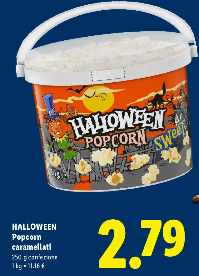 Halloween Popcorn caramellati