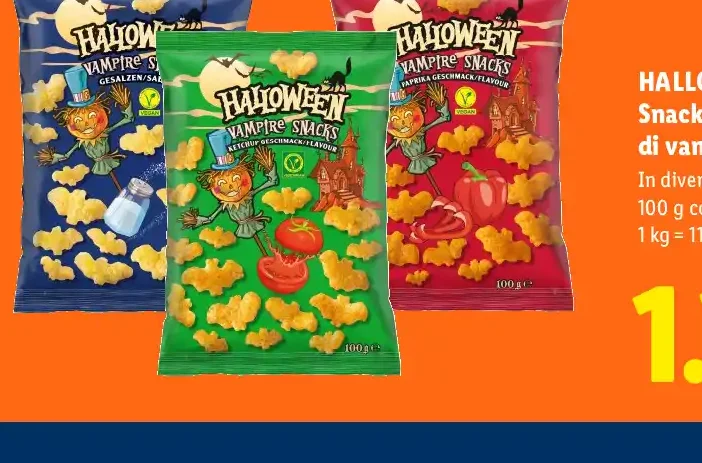 Halloween Snack a forma di vampiro