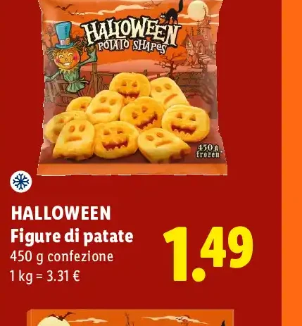 Figure di patate Halloween