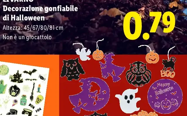 Decorazione gonfiabile di Halloween