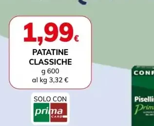 Patatine classiche