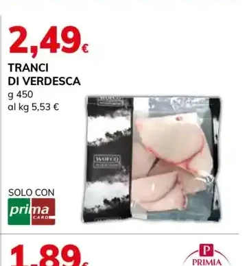 Tranci di verdesca