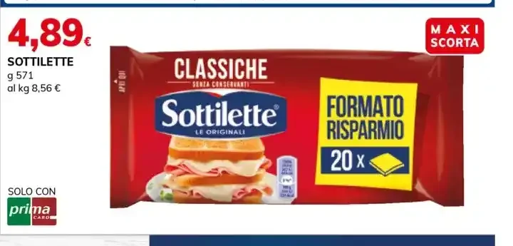 Sottilette Classiche