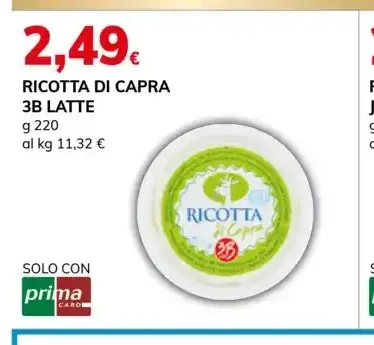 Ricotta di capra 3B Latte
