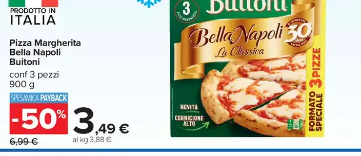 Pizza Margherita Bella Napoli