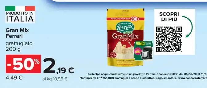 Gran Mix grattugiato