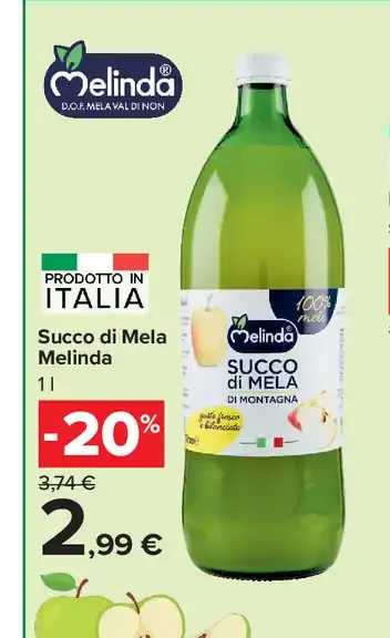 Succo di mela Melinda