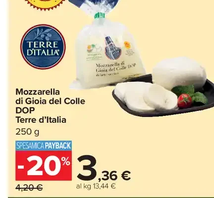 Mozzarella di Gioia del Colle DOP Terre d’Italia