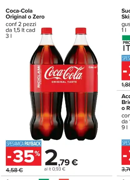 Coca-Cola Original o Zero