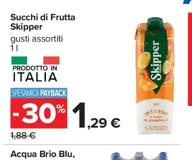 Succo di frutta Skipper