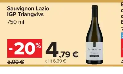 Sauvignon Lazio IGP Trianglvs