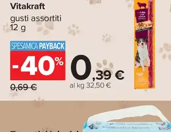 Stick per cani Beef Vitakraft