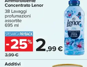 Ammorbidente concentrato Lenor