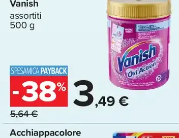 Additivi Vanish