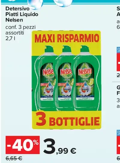 Detersivo piatti liquido