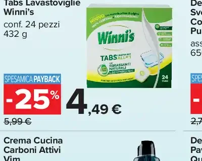 Tabs lavastoviglie