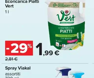 Ecoricarica piatti