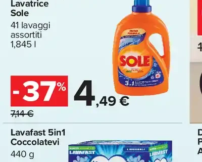 Detersivo liquido lavatrice