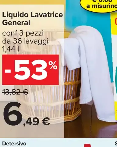 Liquido lavatrice