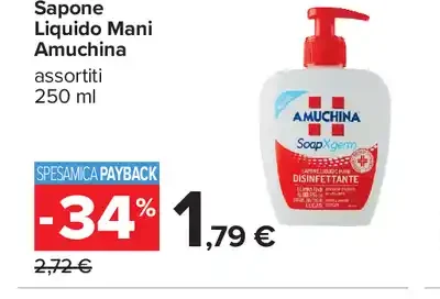 Sapone Liquido Mani Amuchina