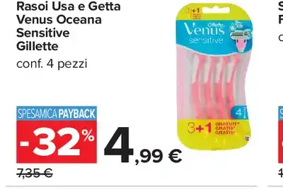 Rasoi Usa e Getta Venus Oceana Sensitive