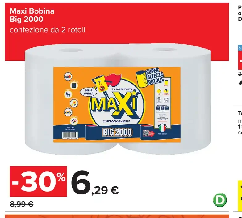Maxi Bobina Big 2000