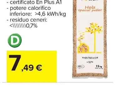 Pellet di Conifera Special Holz