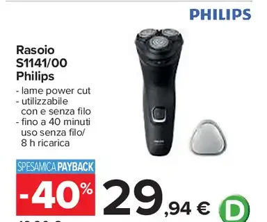 Rasoio S1141/00 Philips