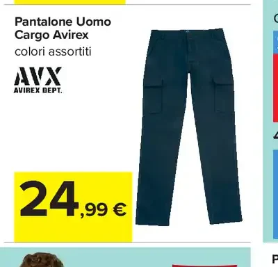 Pantalone uomo Cargo Avirex