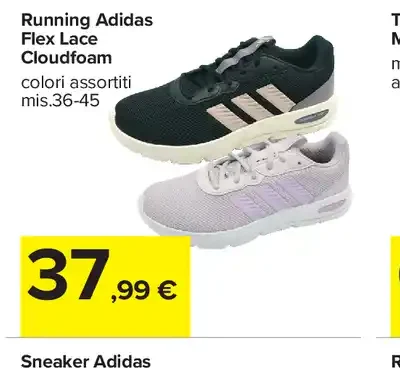 Running Adidas Flex Lace Cloudfoam