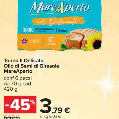 Tonno Il Delicato MareAperto