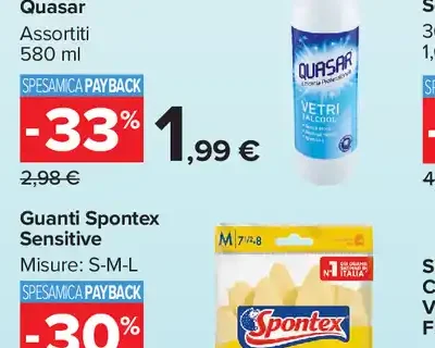 Spray vetri