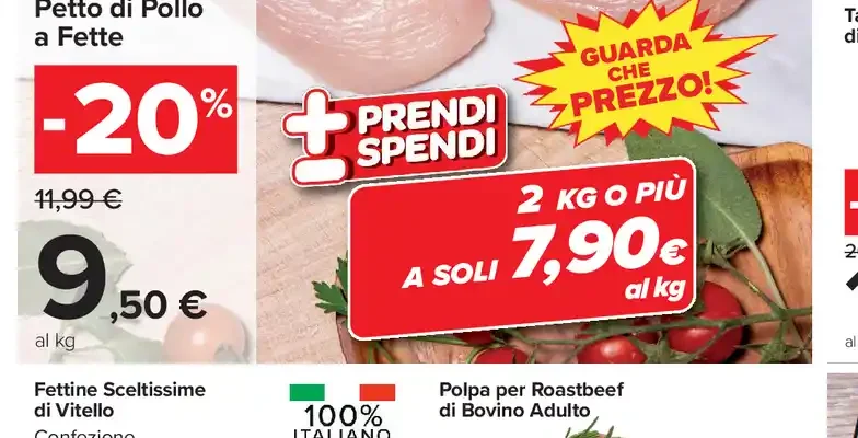 Petto di pollo a fette