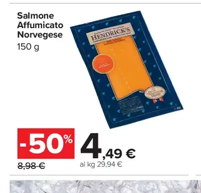 Salmone Affumicato Norvegese