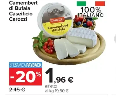 Camembert di Bufala Caseificio Carozzi