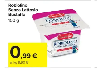 Robiolino senza lattosio Bustaffa