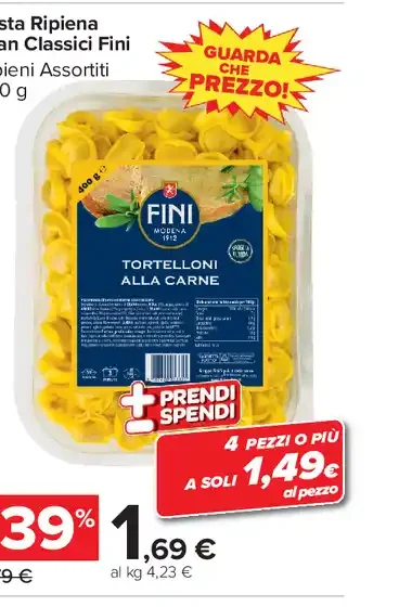 Pasta ripiena Grassi Classici Fini
