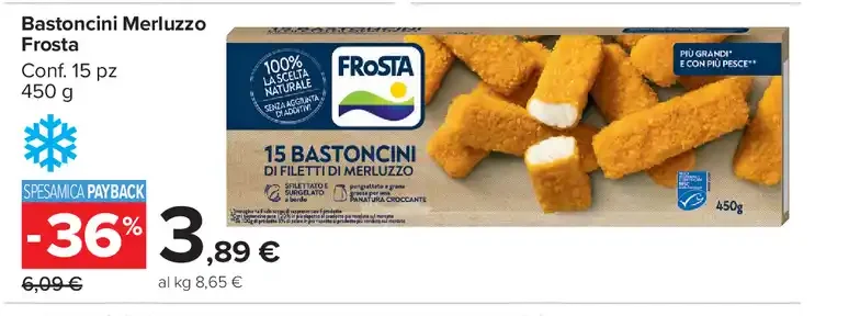 Bastoncini merluzzo Frosta
