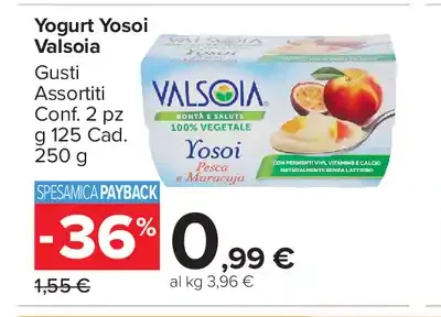 Yogurt Yosoi Valsoia