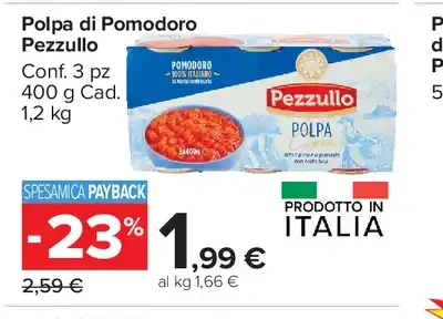 Polpa di pomodoro Pezzullo