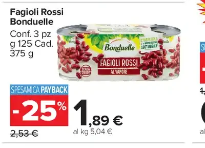 Fagioli rossi Bonduelle
