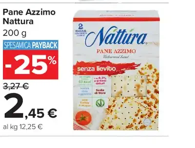 Pane Azzimo Natura